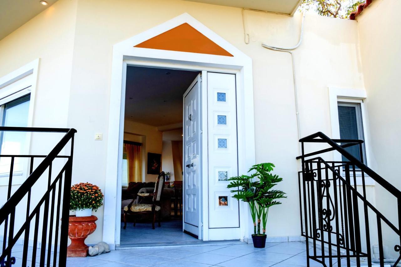 Villa Afroditi In Chania Near Airport With Private Pool, Free Wi-Fi, Souda Bay Views, Garden Oasis Κουνουπιδιανά Εξωτερικό φωτογραφία