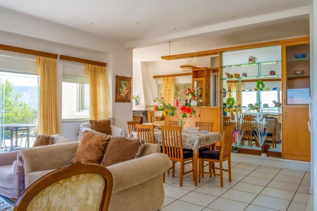 Villa Afroditi In Chania Near Airport With Private Pool, Free Wi-Fi, Souda Bay Views, Garden Oasis Κουνουπιδιανά Εξωτερικό φωτογραφία