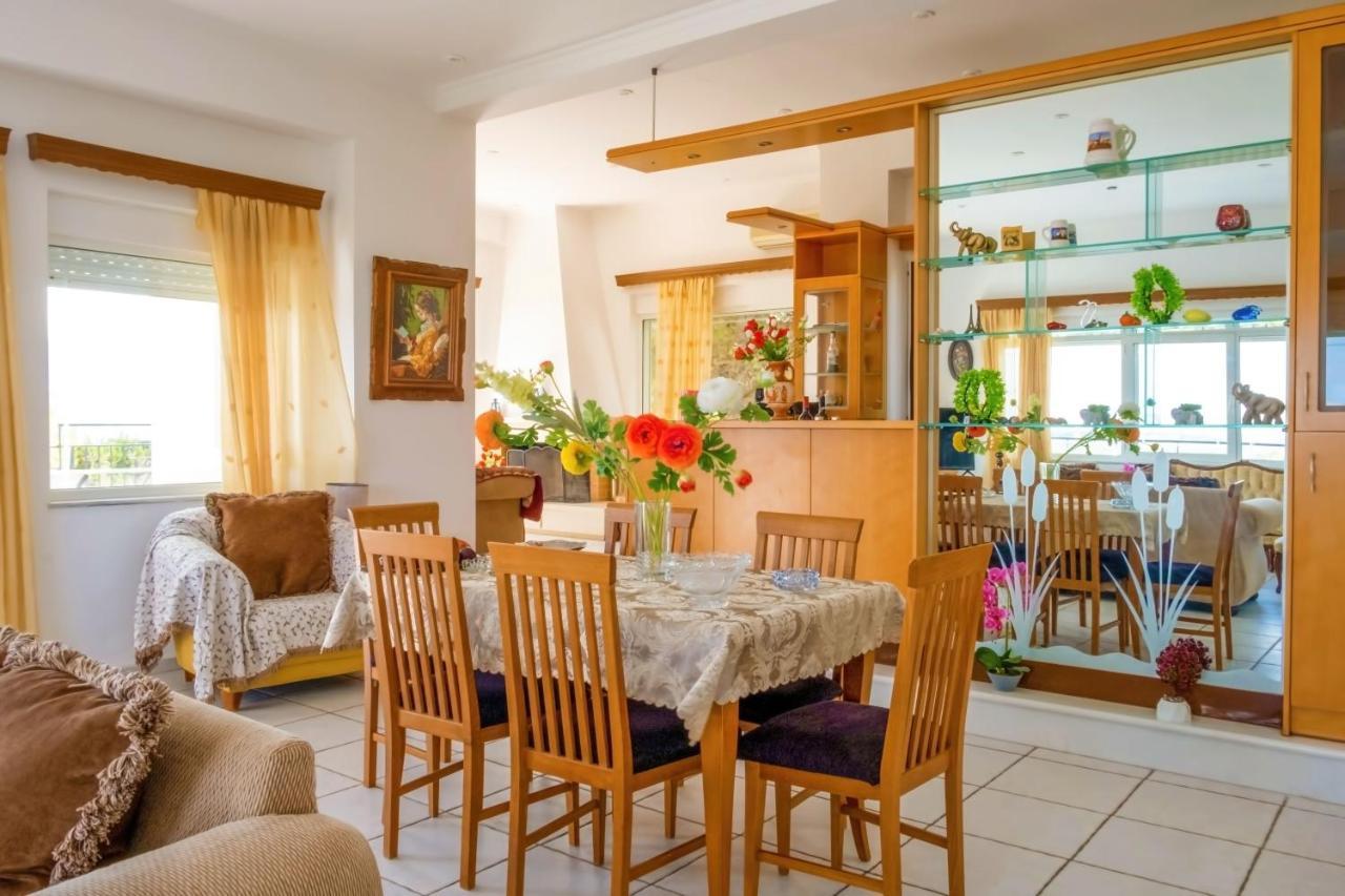 Villa Afroditi In Chania Near Airport With Private Pool, Free Wi-Fi, Souda Bay Views, Garden Oasis Κουνουπιδιανά Εξωτερικό φωτογραφία