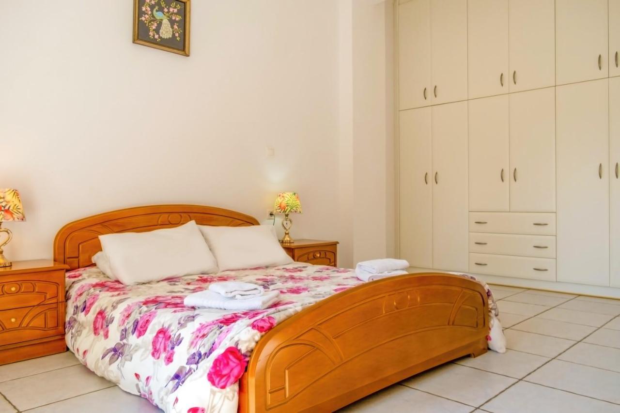 Villa Afroditi In Chania Near Airport With Private Pool, Free Wi-Fi, Souda Bay Views, Garden Oasis Κουνουπιδιανά Εξωτερικό φωτογραφία